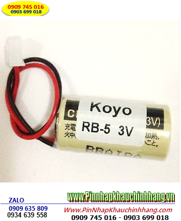 KOYO RB-5; Pin nuôi nguồn PLC KOYO RB-5 chính hãng Made in Japan